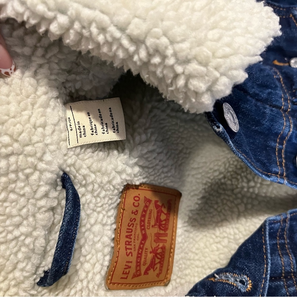 Levi Sherpa-lined Jean jacket